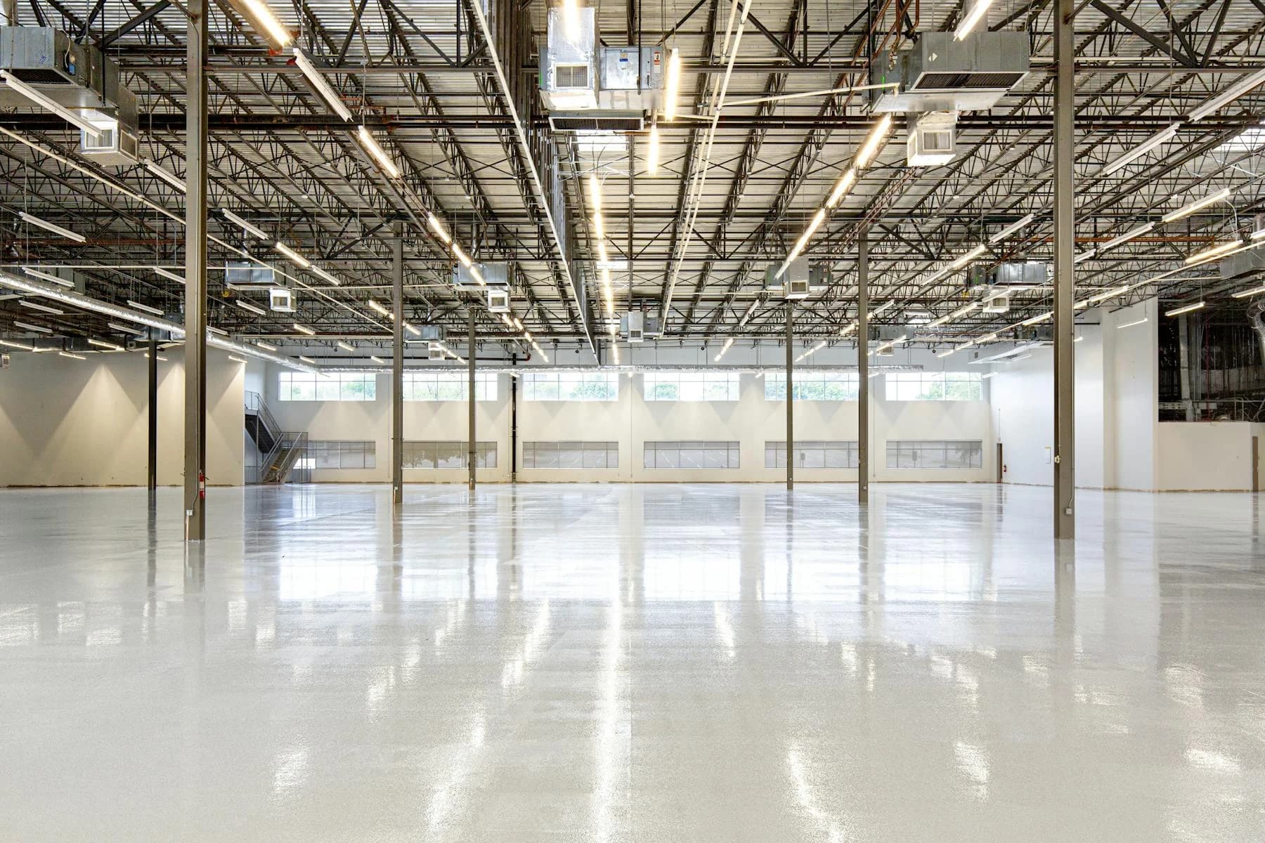 Commercial painting project completed by Luna Drywall and Paint