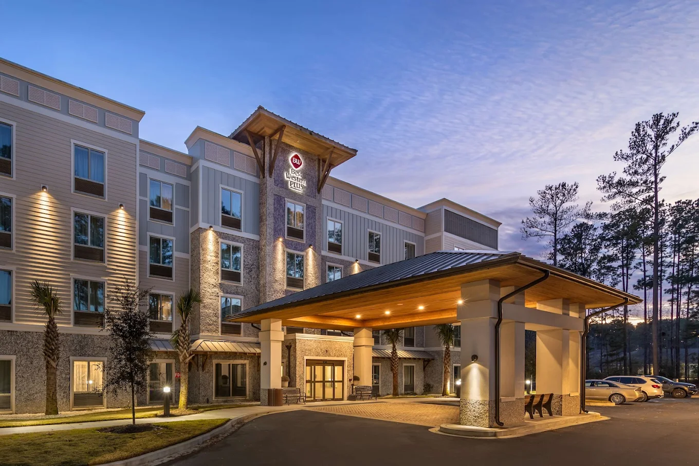 Best Western exterior in Okatie, South Carolina