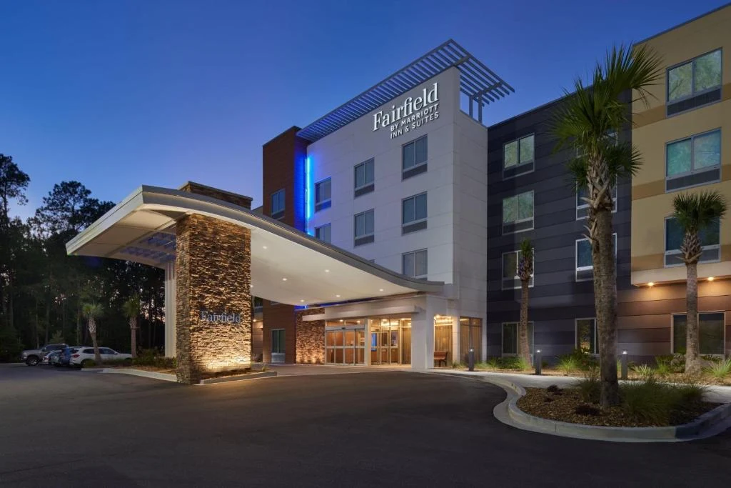 Fairfield Inn exterior in Hardeeville, South Carolina