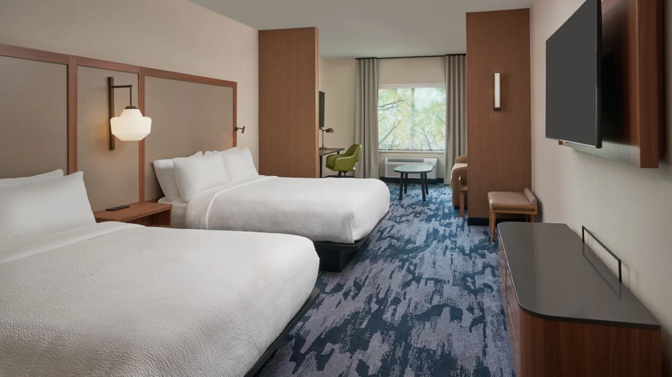 Fairfield Inn interior painting project photo 1