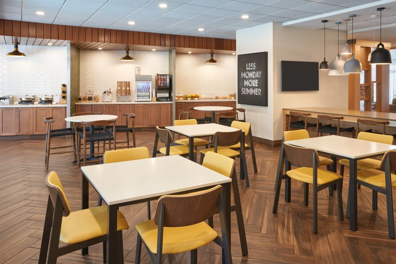 Fairfield Inn interior painting project photo 3