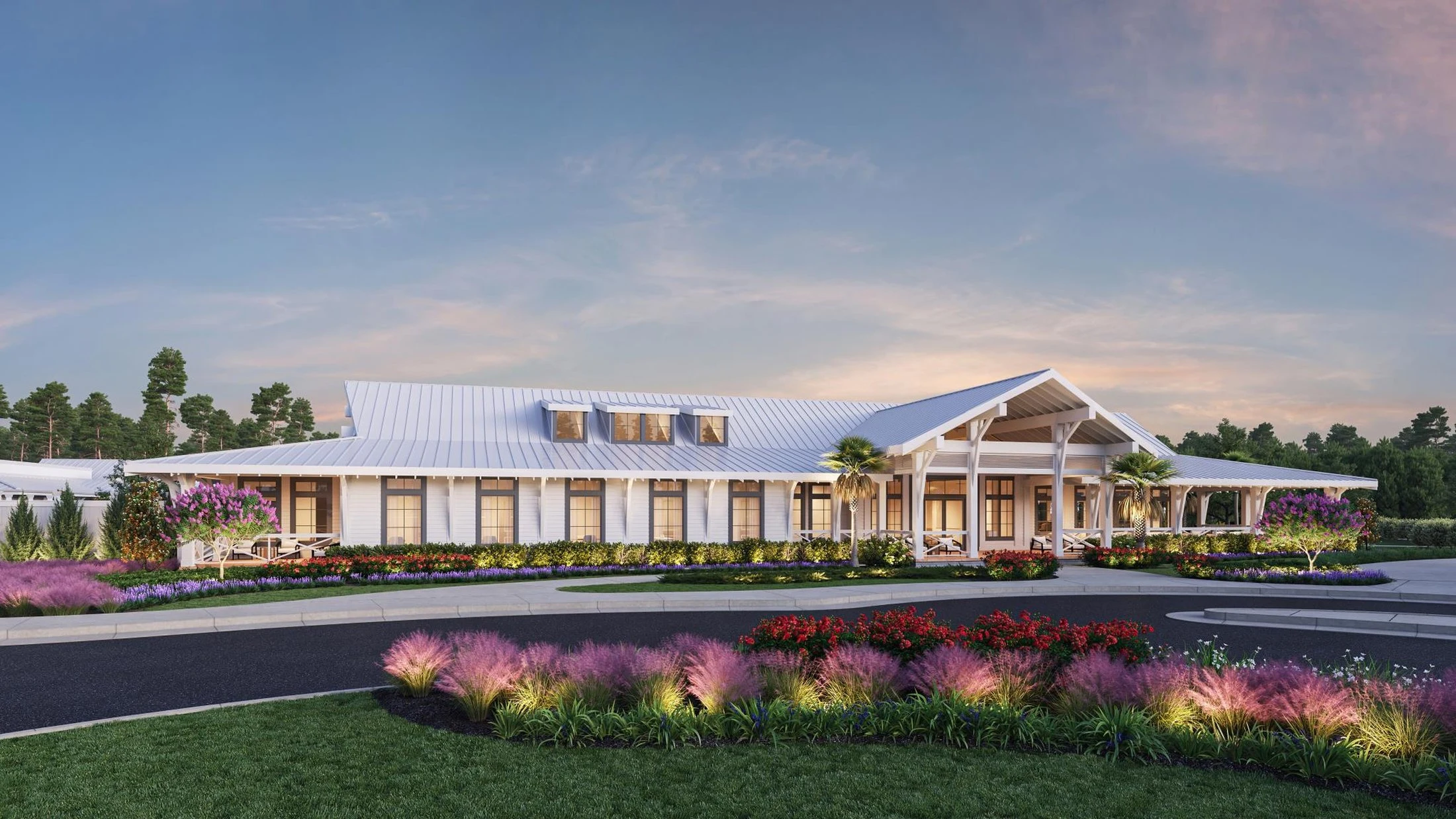 Riverton Pointe Amenity Center, restaurant, golf clubhouse, and facilities in Hardeeville, South Carolina